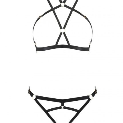schwarzes Set PA595876 von Passion Devil Collection
