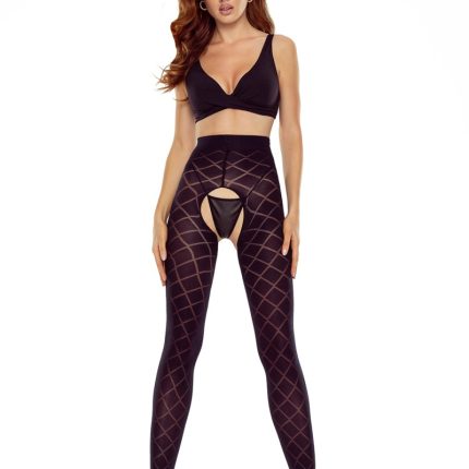 ouvert Strumpfhose TI OPEN 025 schwarz - T1/2 - Größe 025