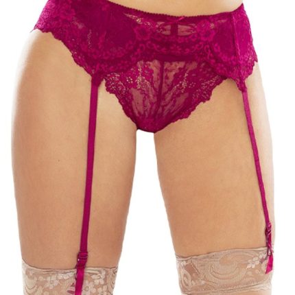 roter Beaute Complice Strumpfhaltergürtel von Provocative