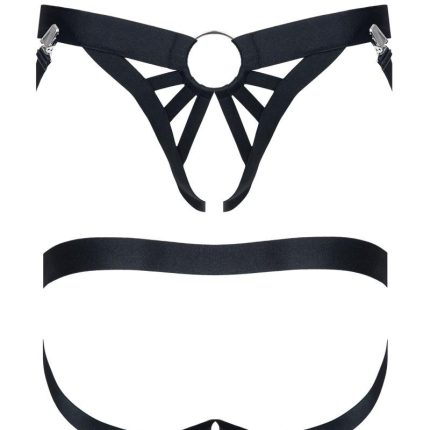 Harness String BRI012 schwarz - XXL/XXXL - Größe XXL