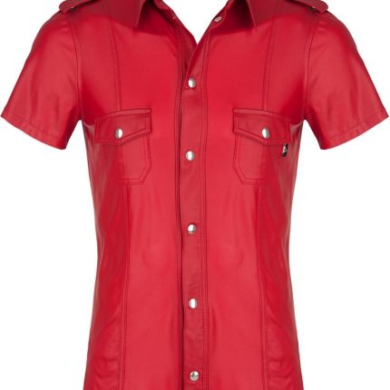 Herren Hemd RMCarlo001 rot - 8XL