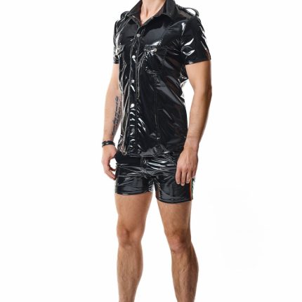 PVC Herren T-Shirt RMLuigiRBW schwarz von Pride Festih Line