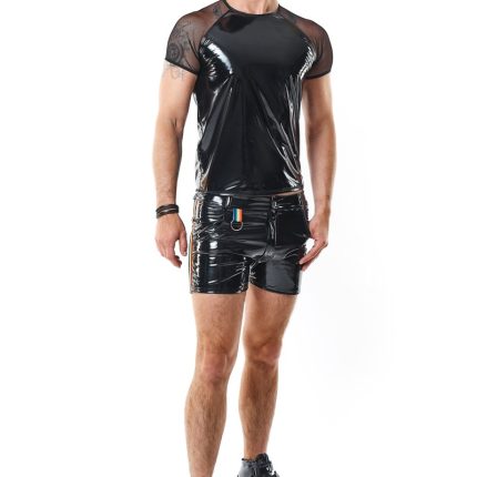 PVC Herren T-Shirt RMSandroRBW schwarz von Pride Festih Line