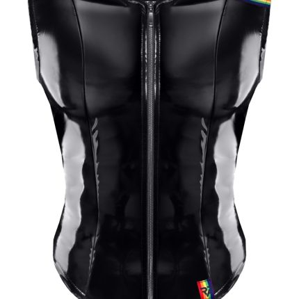 PVC Herren Weste RMTaddeoRBW schwarz - M - Größe M