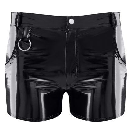 Herren PVC Shorts RMFabianoPVC schwarz - XL - Größe XL
