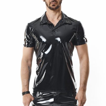 PVC Polo Shirt RMRodolfoPVC schwarz von nextGEN Collection