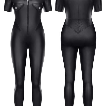 schwarzer Jumpsuit TDMitsuko001 - 2XL